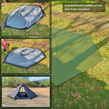 Cargar imagen en el visor de la galería, Outdoor Camping Tent Mat, Oversized Mat, Oxford Cloth, Waterproof, Moisture-Resistant, Wear-Resistant Polygonal Picnic Mat
