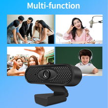 Load image into Gallery viewer, Flexible USB Webcam HD/1080P/PC Web Camera With Microphone Web Cam USB Camera for Computer Webcamera Full HD Video
