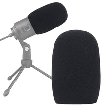 Cargar imagen en el visor de la galería, K669 Foam Mic Windscreen, Pop Filter Wind Cover Compatible with Fifine USB Condenser Recording Microphone K669, T669, K669B by SUNMON
