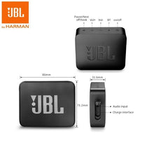 Cargar imagen en el visor de la galería, JBL Go 2 Mini Portable Wireless IPX7 Waterproof Bluetooth Speaker with Subwoofer Bass Effect
