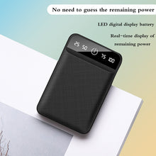 Cargar imagen en el visor de la galería, 20000mAh Mini Charger Portable Two-way Fast Charging Power Bank Digital Display External Battery for iPhone Xiaomi Samsung
