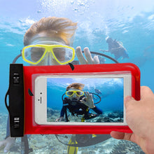 Cargar imagen en el visor de la galería, Waterproof Case For Phone Waterproof Pouch Bag PVC Cell Phones Underwater Phone Bag For IPhone Swimming Transparent
