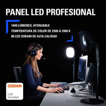 Cargar imagen en el visor de la galería, Professional LED Panel with 1400 Lumens
